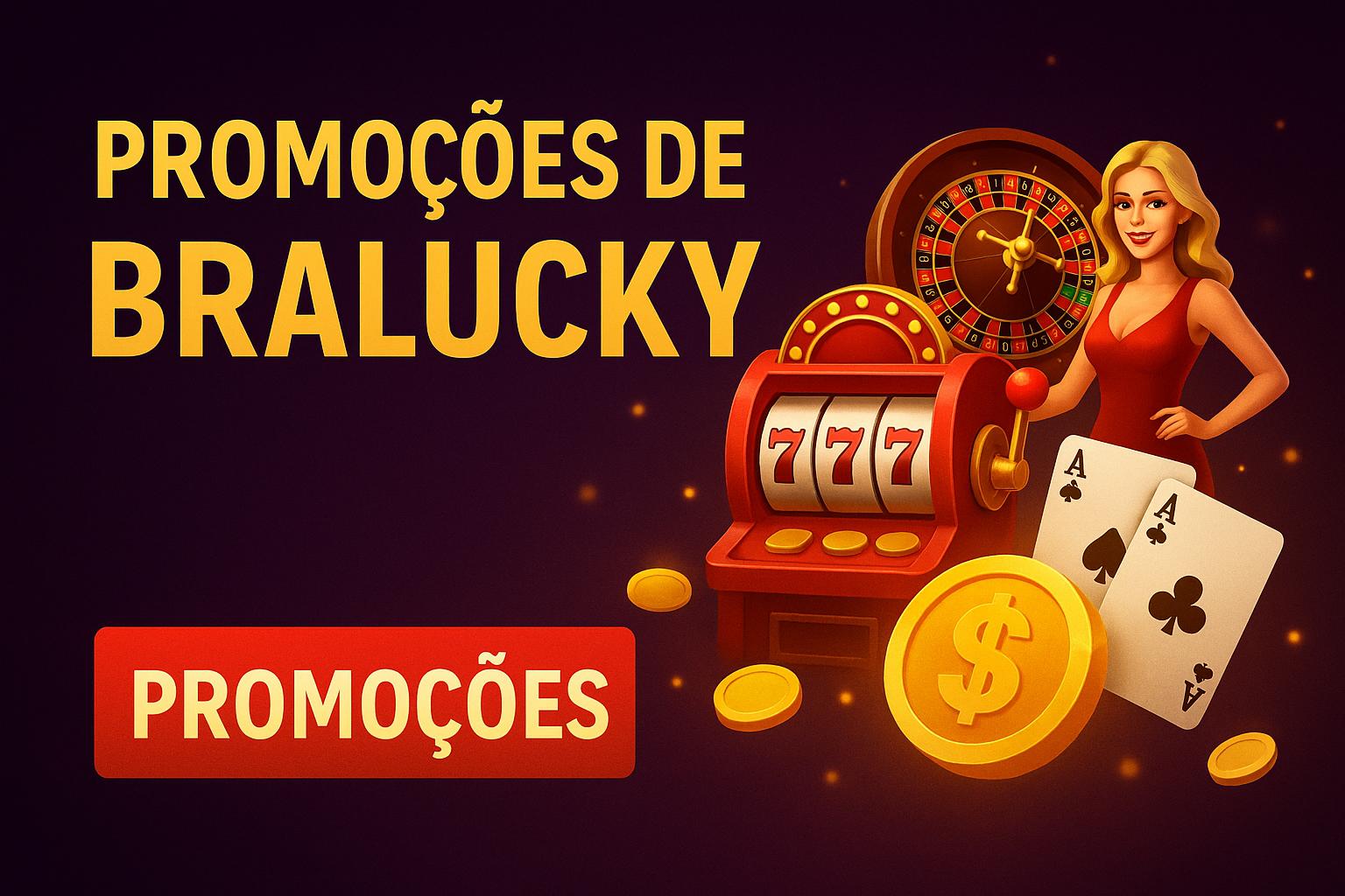 O bônus promocional BRALUCKY é uma ótima maneira de começar sua aventura