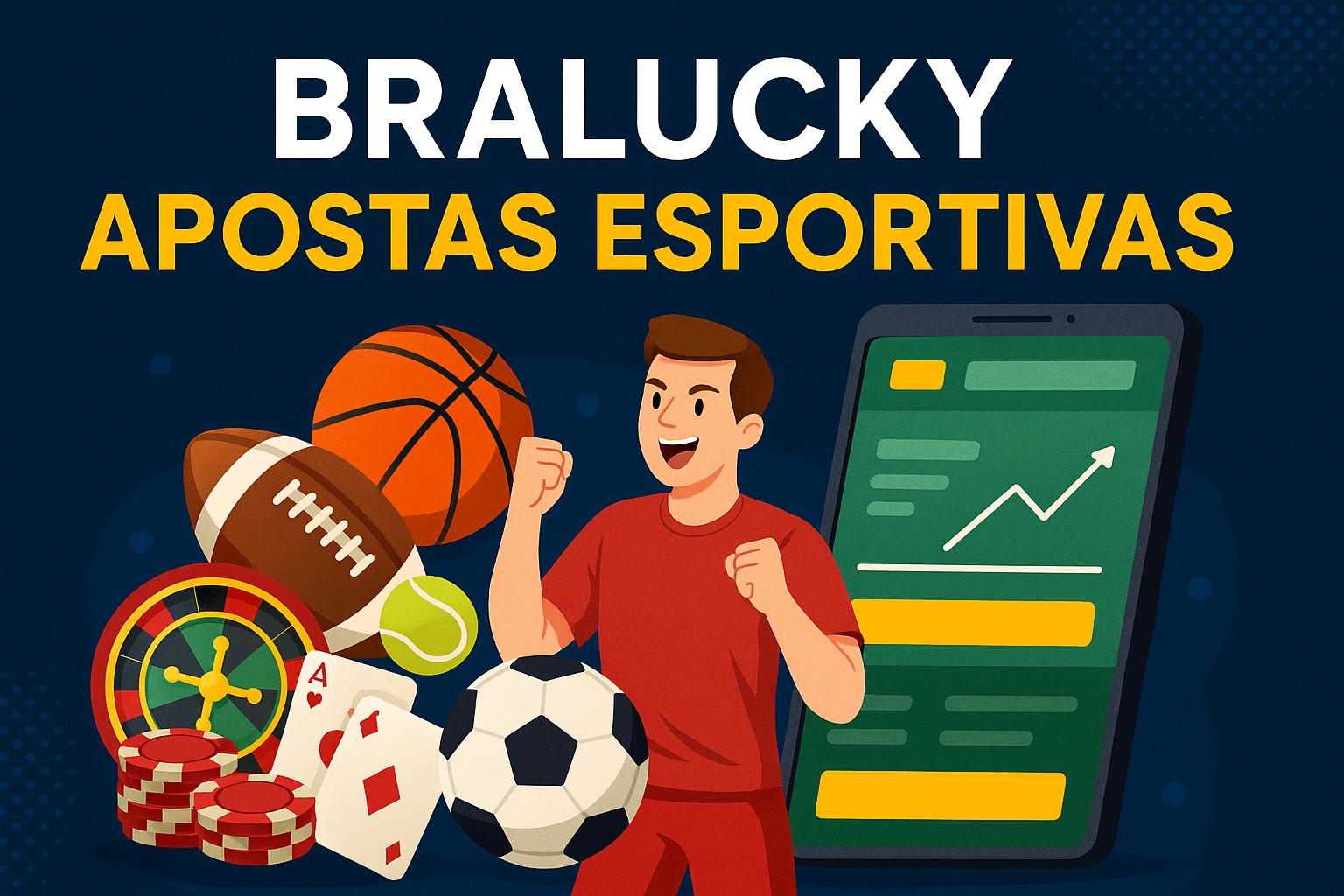 Apostas esportivas no cassino online BRALUCKY  