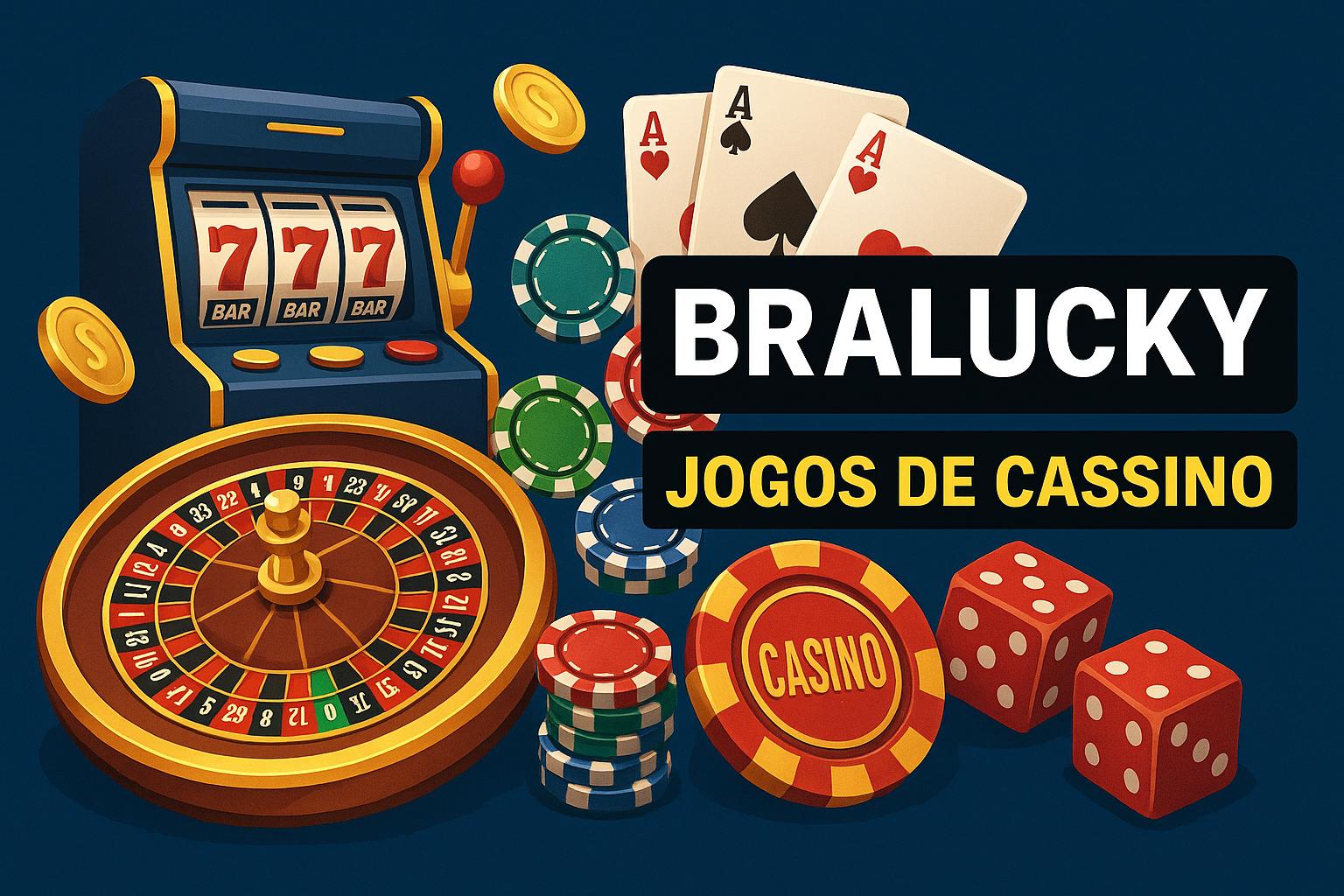Jogos de cassino online inovadores e emocionantes na BRALUCKY