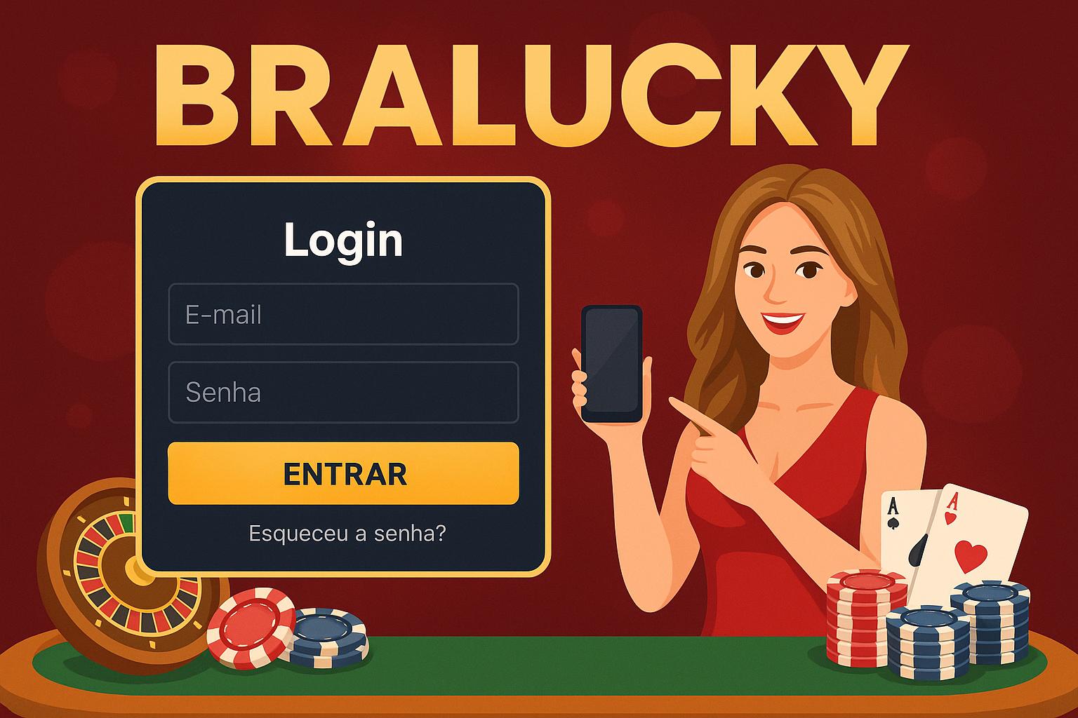 Não Perca tempo, o rRgistro na site BRALUCKY  